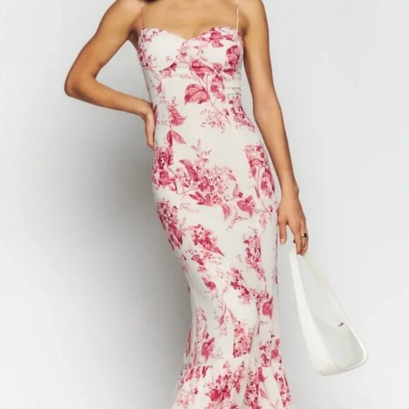 Reformation Fallon Floral-print Maxi Dress - Picture 2 of 4
